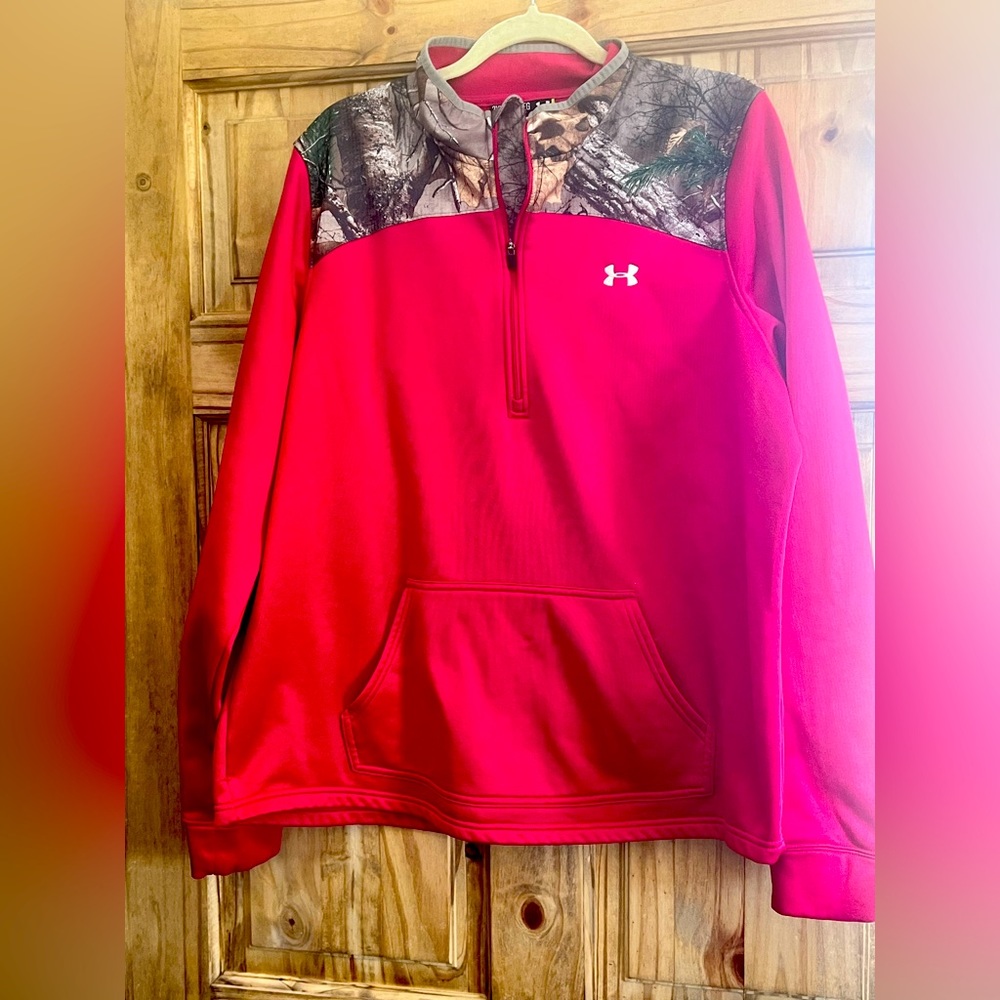 Ua Zip Up Pullover - image 1